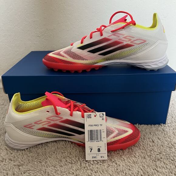 Adidas F50 Pro TF IE1220 Mens Soccer Turf Cleats Mens Size 7 NWT - Picture 2 of 9